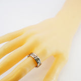 【5jgb0381】カルティエ リング タンクフランセーズ K18WG ホワイトゴールド ＃54【中古】レディース