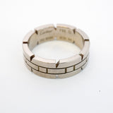 【5jgb0381】カルティエ リング タンクフランセーズ K18WG ホワイトゴールド ＃54【中古】レディース