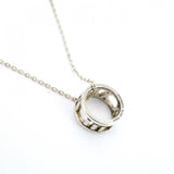 ★SALE【5jgb0386】ティファニー ネックレス アトラス オープンサークル シルバー925【中古】メンズ レディース ユニセックス