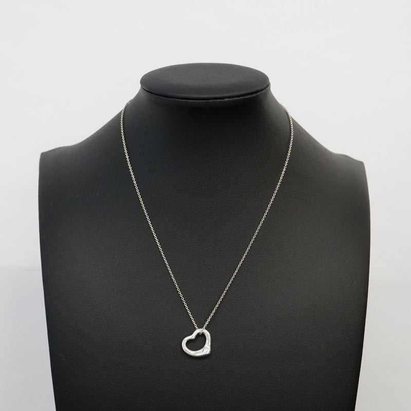★SALE【5jgb0451】ティファニー ネックレス オープンハート シルバー925【中古】レディース