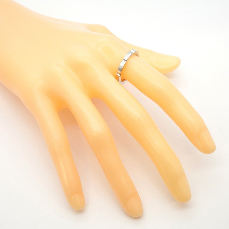 【5jgb0464】カルティエ リング マイヨンパンテール K18WG ホワイトゴールド ＃60【中古】メンズ