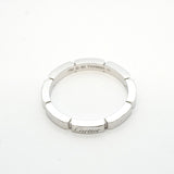 【5jgb0464】カルティエ リング マイヨンパンテール K18WG ホワイトゴールド ＃60【中古】メンズ