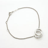 ★SALE【5jgb0468】ティファニー ブレスレット インターロッキング シルバー925【中古】レディース