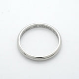 【5jgb0470】カルティエ リング クラシックウェンディング Pt950 プラチナ ＃49【中古】レディース