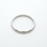 ★SALE【5jgb0471】カルティエ リング クラシックウェンディング Pt950 プラチナ ＃63【中古】メンズ