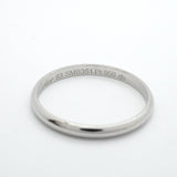 ★SALE【5jgb0471】カルティエ リング クラシックウェンディング Pt950 プラチナ ＃63【中古】メンズ