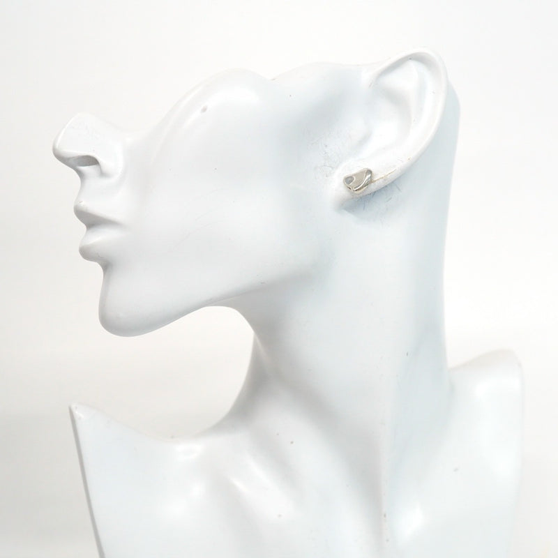 【5jgb0478】ティファニー ピアス フルハート シルバー925【中古】レディース