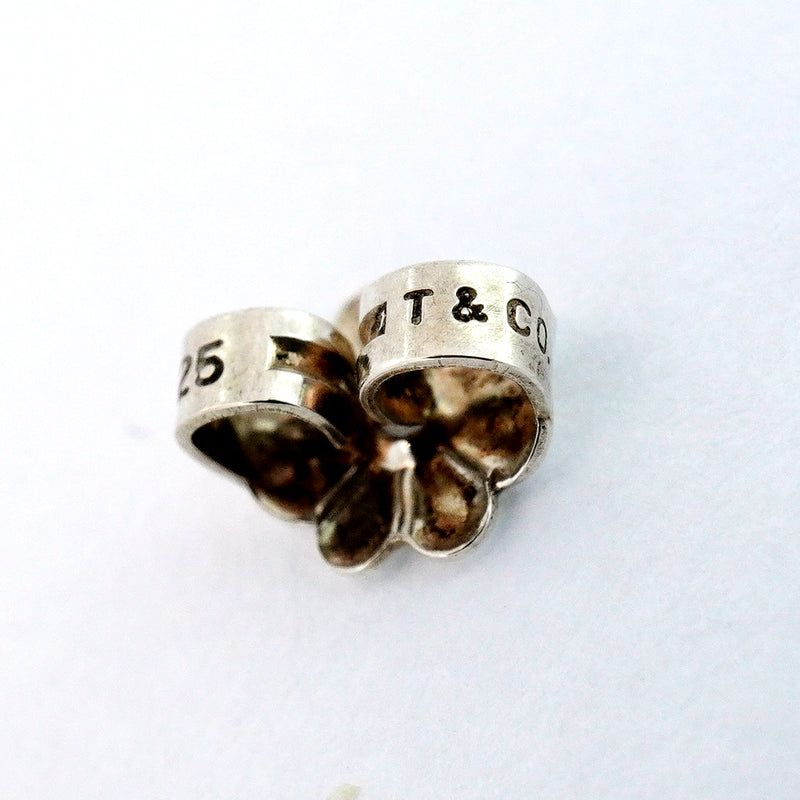 【5jgb0478】ティファニー ピアス フルハート シルバー925【中古】レディース