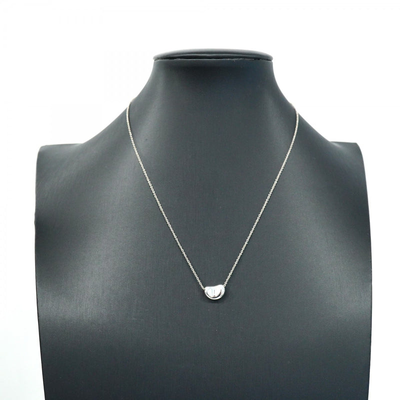 【5jgb0479】ティファニー ネックレス ビーン シルバー925【中古】レディース