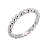 ★最終価格【5jgb0629】ヴァンクリーフ＆アーペル リング ペルレ K18WG ホワイトゴールド ＃55【中古】レディース