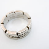 ★最終価格★SALE【5jgb0965】カルティエ リング タンクフランセーズ K18WG ホワイトゴールド ダイヤモンド ＃46【中古】レディース