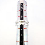 ★SALE【5jhb0221】カルティエ リング タンクフランセーズ K18WG ホワイトゴールド ダイヤモンド ＃46【中古】レディース