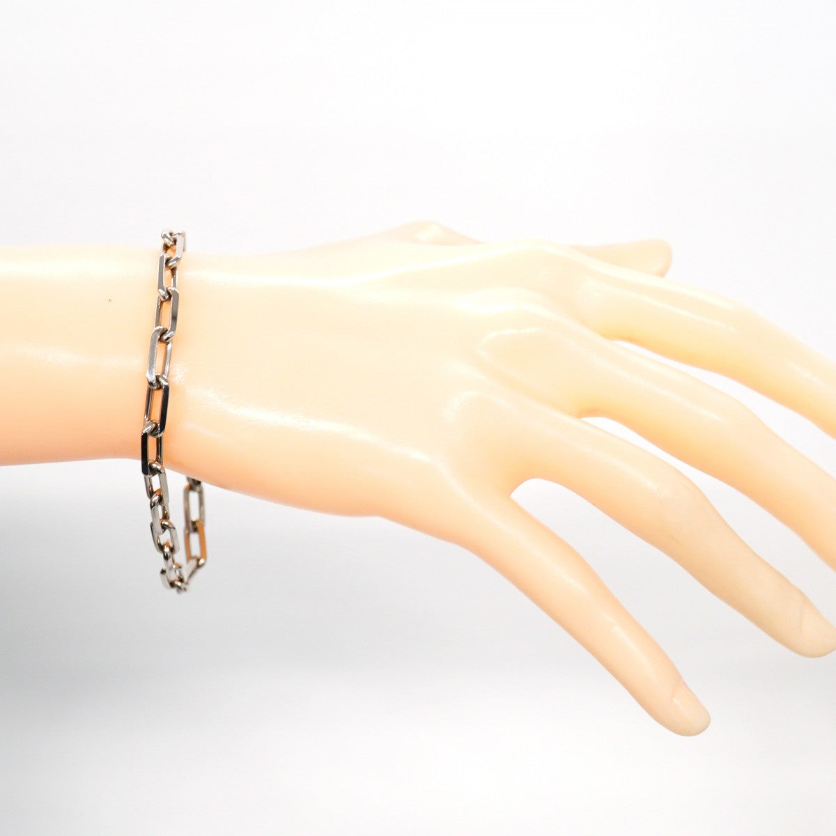 ★SALE【5jhb0275】カルティエ ブレスレット サントスドゥカルティエ チェーン K18WG ホワイトゴールド【中古】メンズ レディース ユニセックス