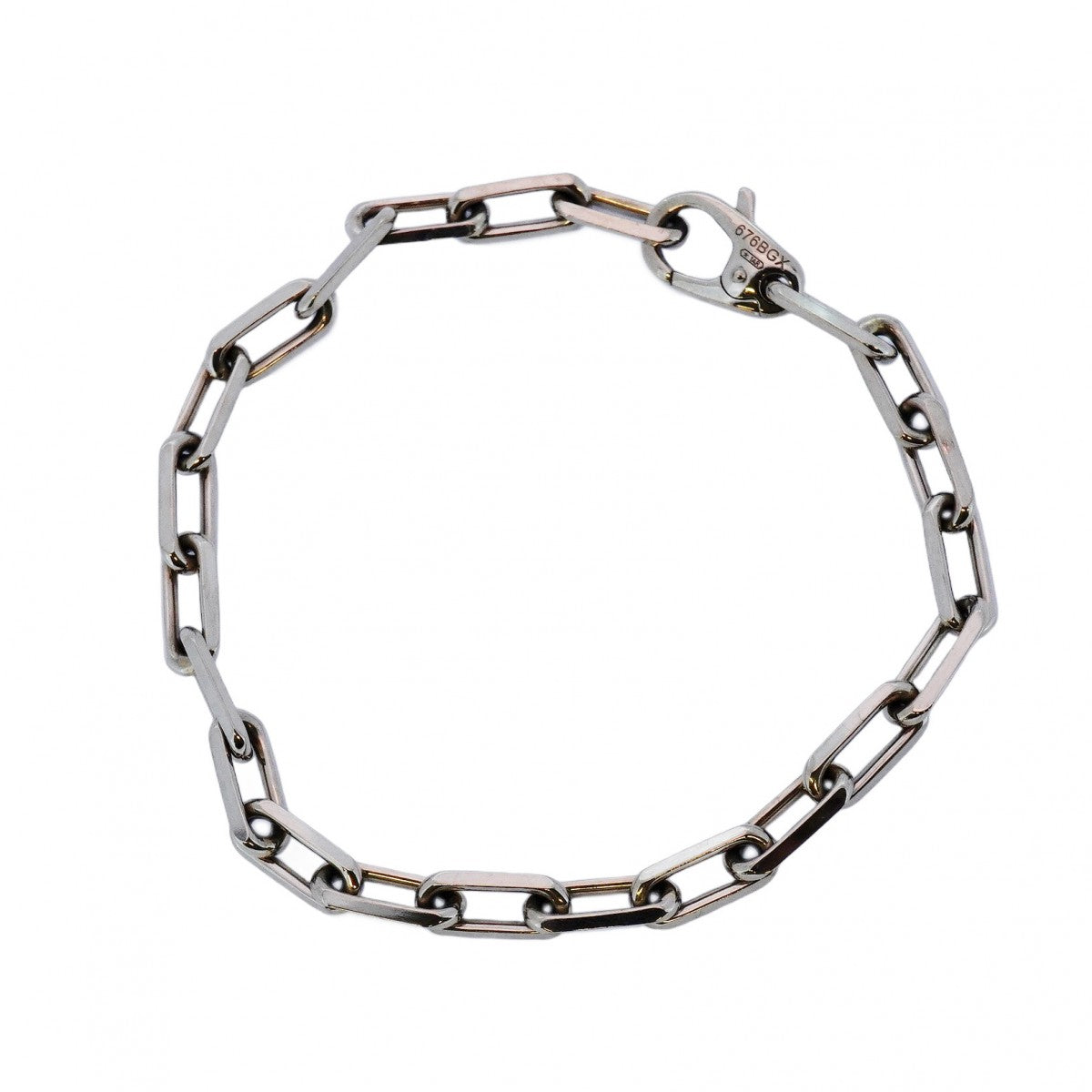 ★SALE【5jhb0275】カルティエ ブレスレット サントスドゥカルティエ チェーン K18WG ホワイトゴールド【中古】メンズ レディース ユニセックス