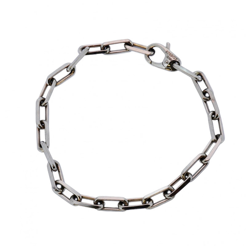 ★SALE【5jhb0275】カルティエ ブレスレット サントスドゥカルティエ チェーン K18WG ホワイトゴールド【中古】メンズ レディース ユニセックス