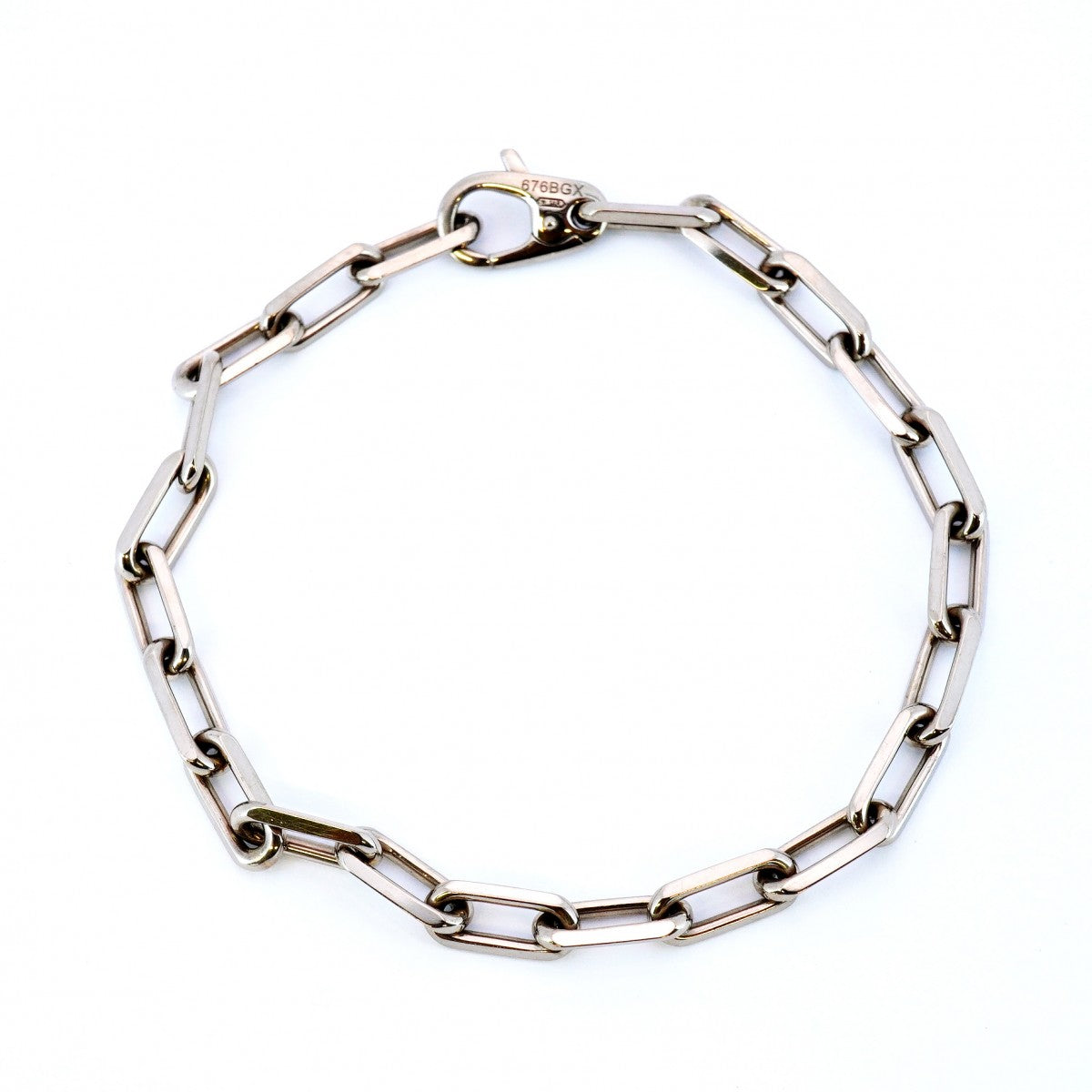 ★SALE【5jhb0275】カルティエ ブレスレット サントスドゥカルティエ チェーン K18WG ホワイトゴールド【中古】メンズ レディース ユニセックス