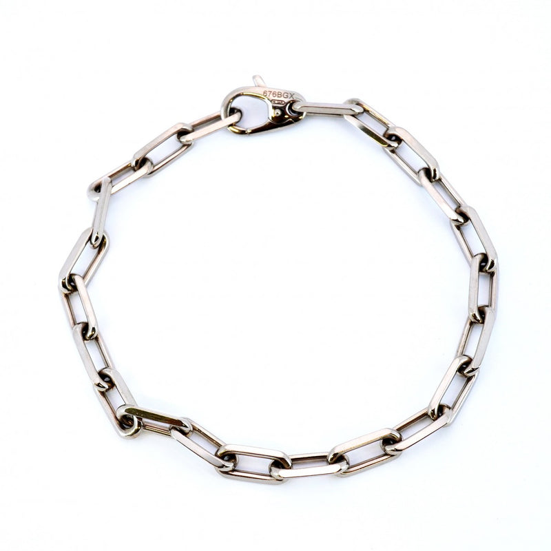 ★SALE【5jhb0275】カルティエ ブレスレット サントスドゥカルティエ チェーン K18WG ホワイトゴールド【中古】メンズ レディース ユニセックス