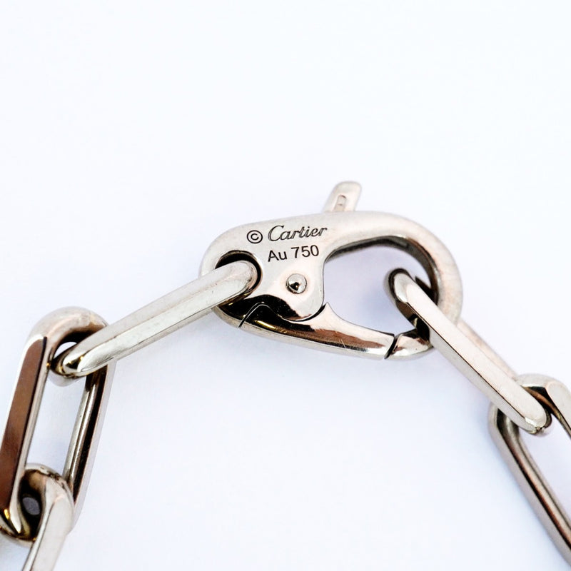 ★SALE【5jhb0275】カルティエ ブレスレット サントスドゥカルティエ チェーン K18WG ホワイトゴールド【中古】メンズ レディース ユニセックス