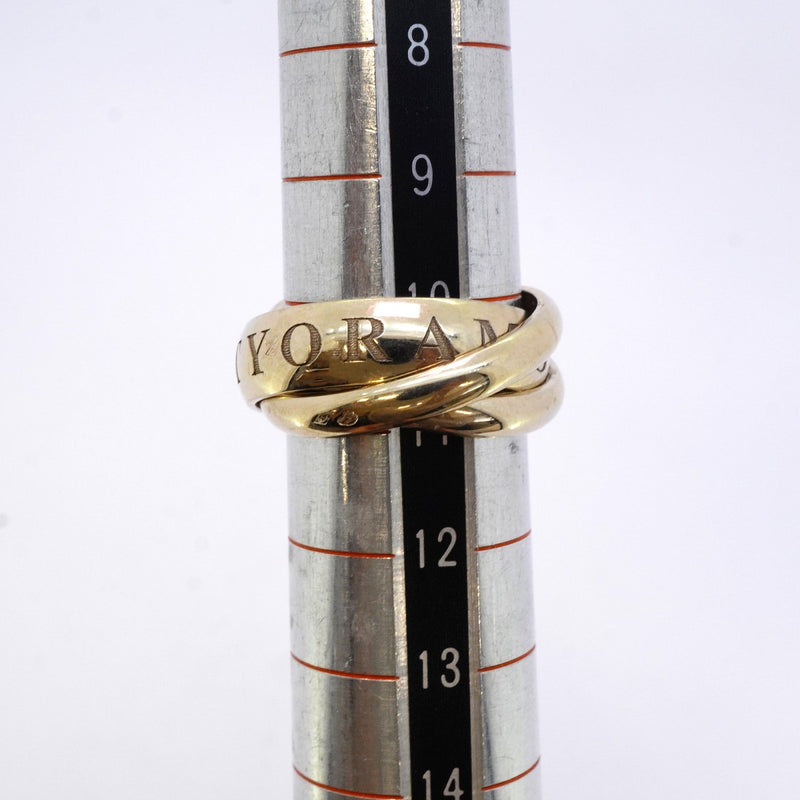 【5jhb0317】カルティエ リング トリニティ クリスマス限定 K18WG ホワイトゴールド ＃51【中古】レディース