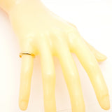 【5jhb0454】カルティエ リング クラシックウェンディング 1PD K18YG イエローゴールド ダイヤモンド ＃49【中古】レディース