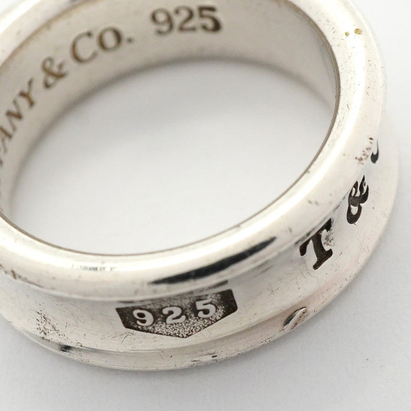 【5jhb0484】ティファニー リング ナローリング シルバー925 11.5号【中古】レディース
