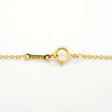 【5jhb0488】ティファニー ネックレス キス K18YG イエローゴールド【中古】レディース