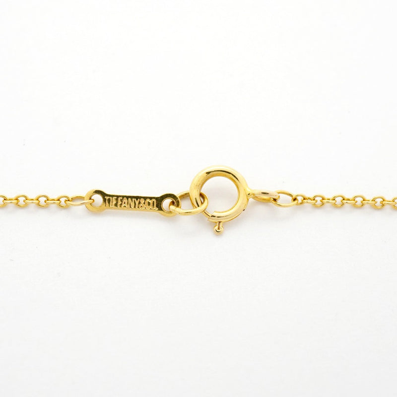【5jhb0488】ティファニー ネックレス キス K18YG イエローゴールド【中古】レディース