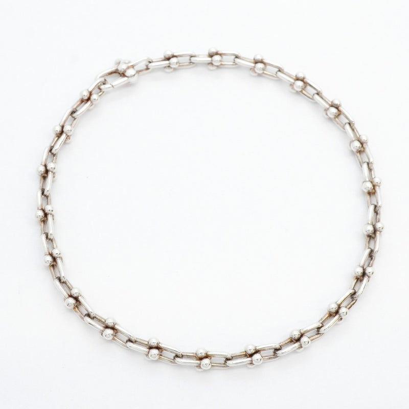 【5jhb0491】ティファニー ブレスレット ハードウェア/マイクロリンク シルバー925【中古】レディース
