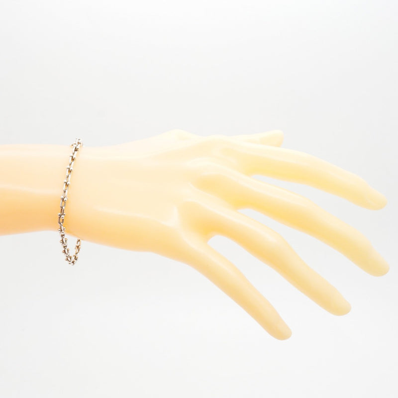 【5jhb0491】ティファニー ブレスレット ハードウェア/マイクロリンク シルバー925【中古】レディース