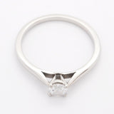 【5jhb0513】カルティエ リング ソリテール 1PD Pt950 プラチナ ダイヤモンド 0.23ct ＃49【中古】レディース