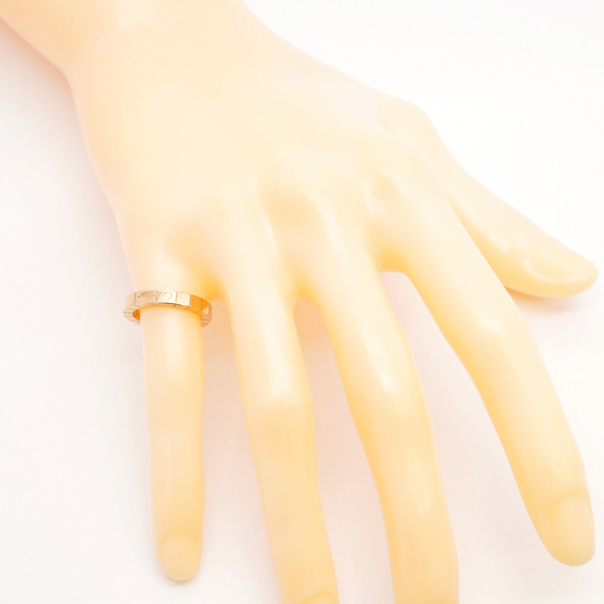 【5jhb0515】カルティエ リング ラニエール K18PG ピンクゴールド ＃46【中古】レディース