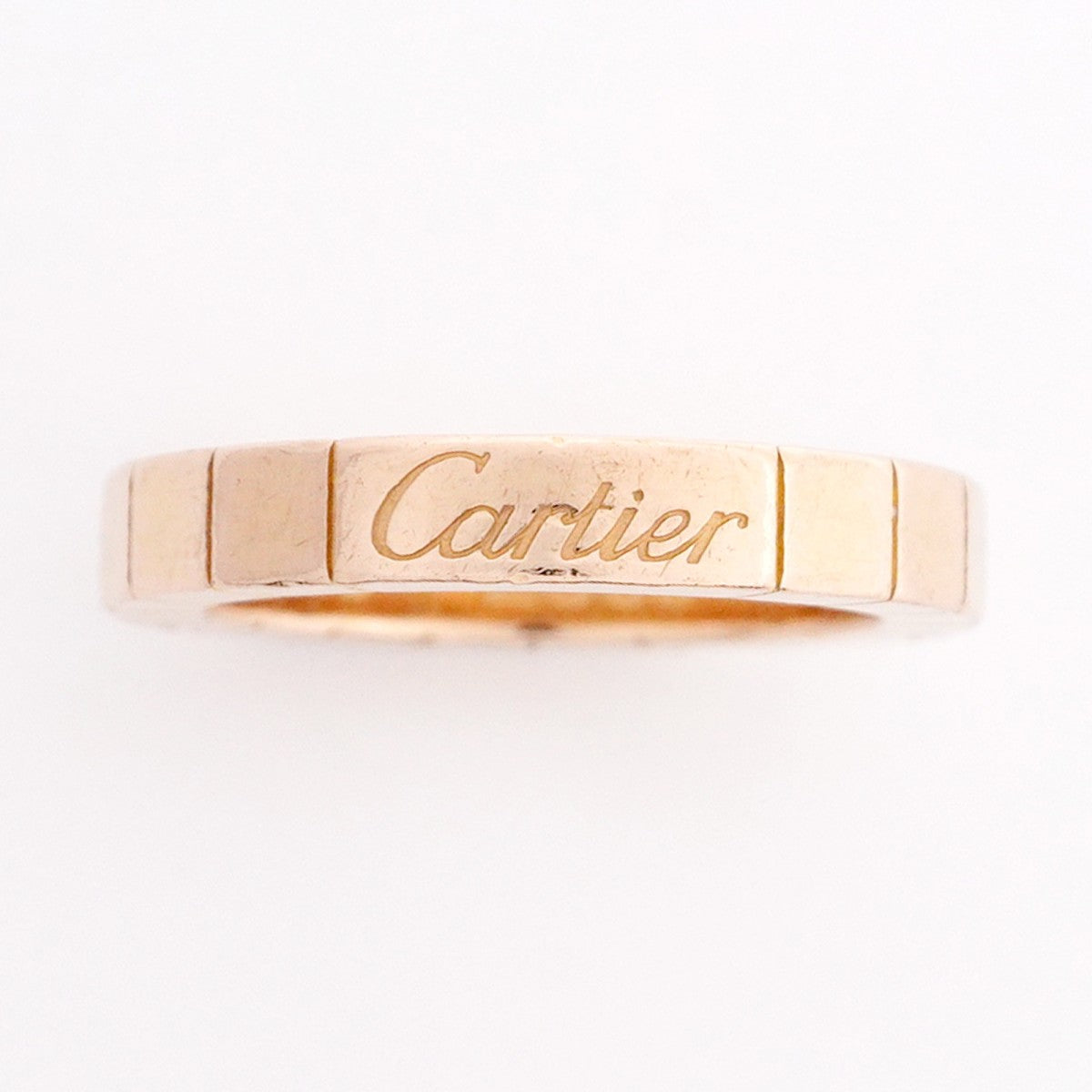【5jhb0515】カルティエ リング ラニエール K18PG ピンクゴールド ＃46【中古】レディース