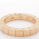 【5jhb0515】カルティエ リング ラニエール K18PG ピンクゴールド ＃46【中古】レディース