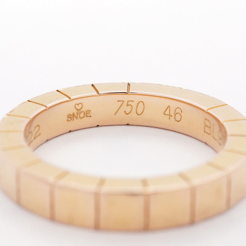 【5jhb0515】カルティエ リング ラニエール K18PG ピンクゴールド ＃46【中古】レディース