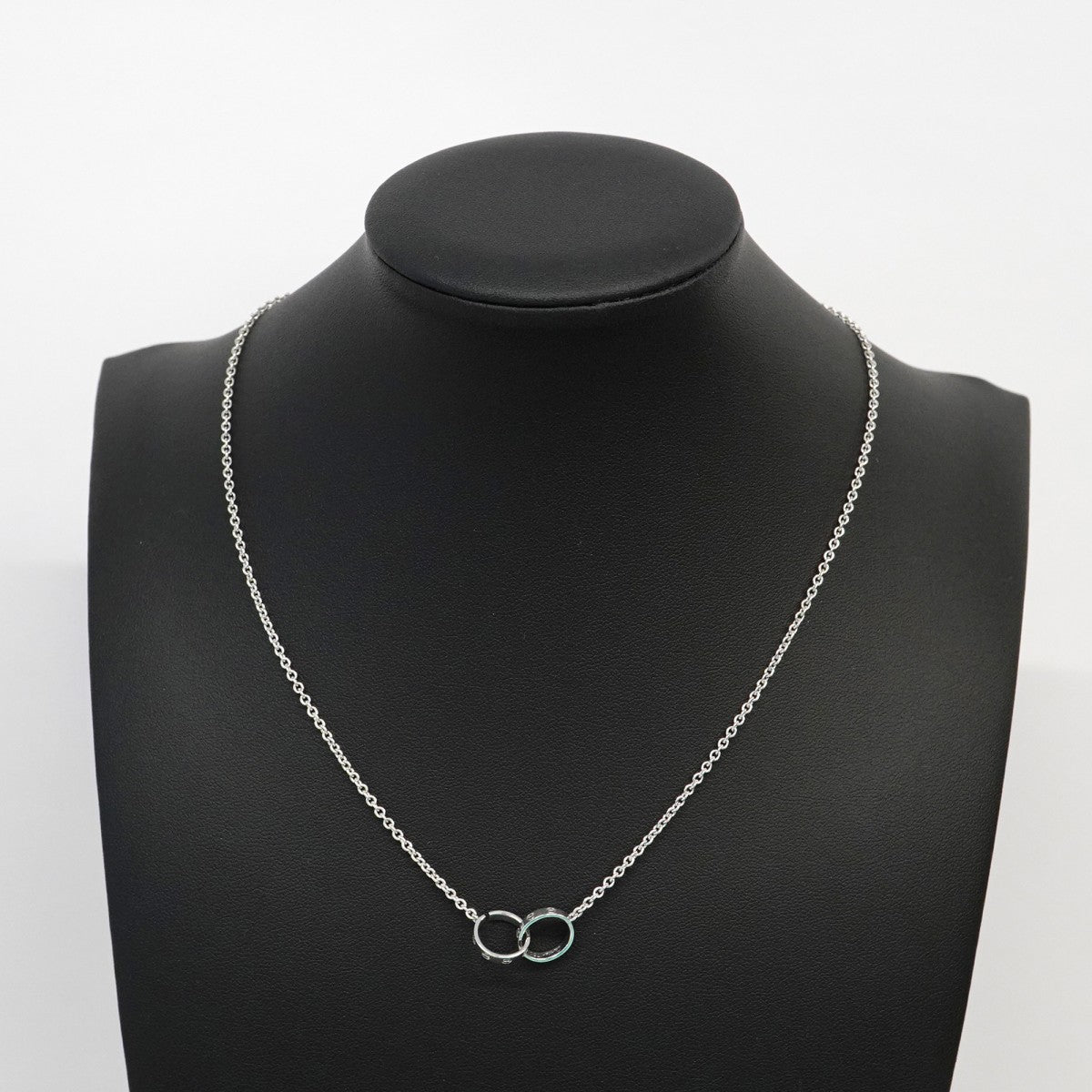 【5jhb0556】カルティエ ネックレス ベビーラブ K18WG ホワイトゴールド【中古】レディース