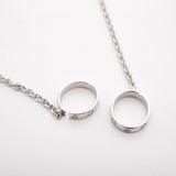【5jhb0556】カルティエ ネックレス ベビーラブ K18WG ホワイトゴールド【中古】レディース