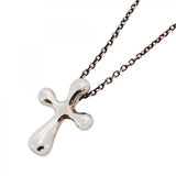 【5jhb0605】ティファニー ネックレス スモールクロス シルバー925【中古】レディース