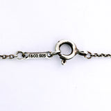 【5jhb0605】ティファニー ネックレス スモールクロス シルバー925【中古】レディース