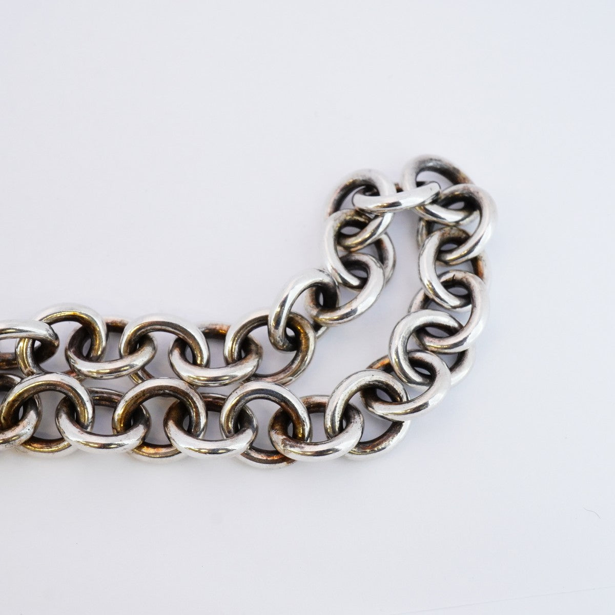 【5jhb0609】ティファニー ネックレス ハートタグ/トグル シルバー925【中古】レディース