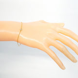 【5jhb0613】ティファニー ブレスレット バイザヤード 1PD K18YG イエローゴールド ダイヤモンド【中古】レディース