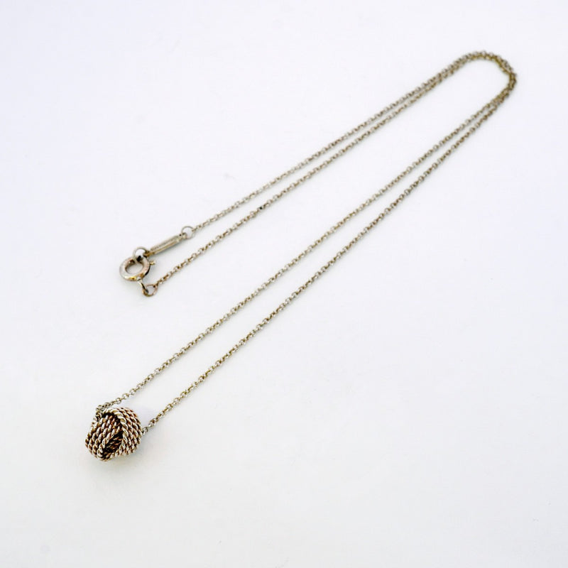 【5jhb0615】ティファニー ネックレス ツイストノット シルバー925【中古】レディース