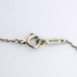 【5jhb0615】ティファニー ネックレス ツイストノット シルバー925【中古】レディース