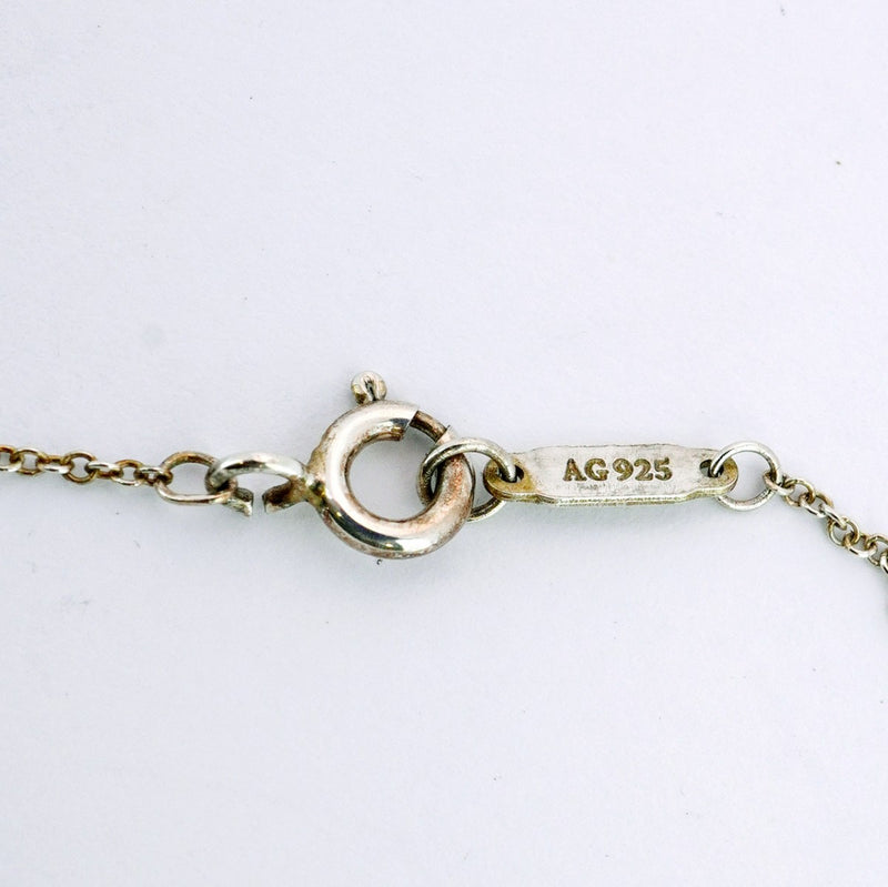 【5jhb0615】ティファニー ネックレス ツイストノット シルバー925【中古】レディース