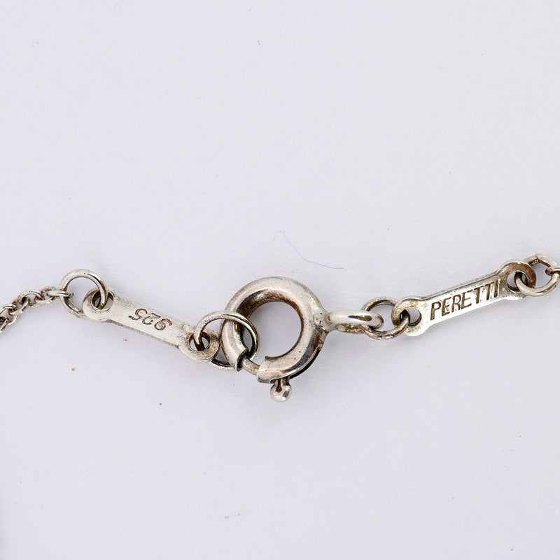【5jhb0621】ティファニー ネックレス オープンティアドロップ シルバー925【中古】レディース