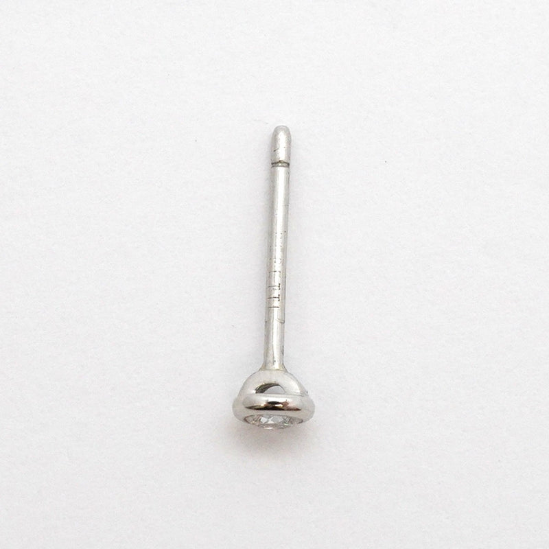 【5jhb0635】ティファニー ピアス バイザヤード 1PD Pt950 プラチナ ダイヤモンド【中古】レディース