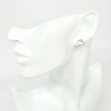 【5jhb0638】ティファニー ピアス オープンハート シルバー925【中古】レディース