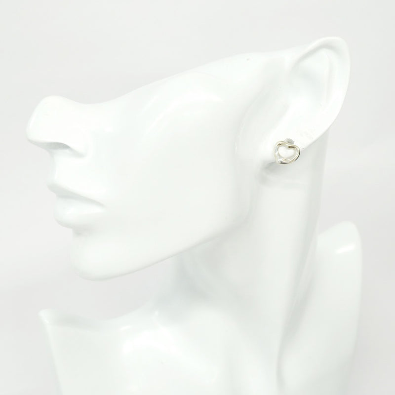 【5jhb0638】ティファニー ピアス オープンハート シルバー925【中古】レディース