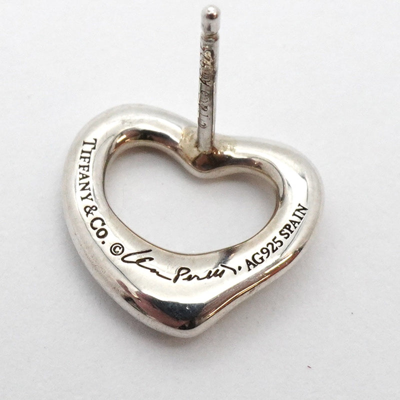 【5jhb0638】ティファニー ピアス オープンハート シルバー925【中古】レディース