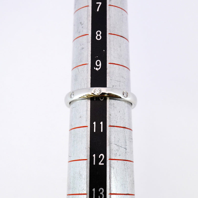 【5jhb0780】ヴァンクリーフ＆アーペル リング ウエディング 3PD Pt950 プラチナ ダイヤモンド ＃50【中古】レディース