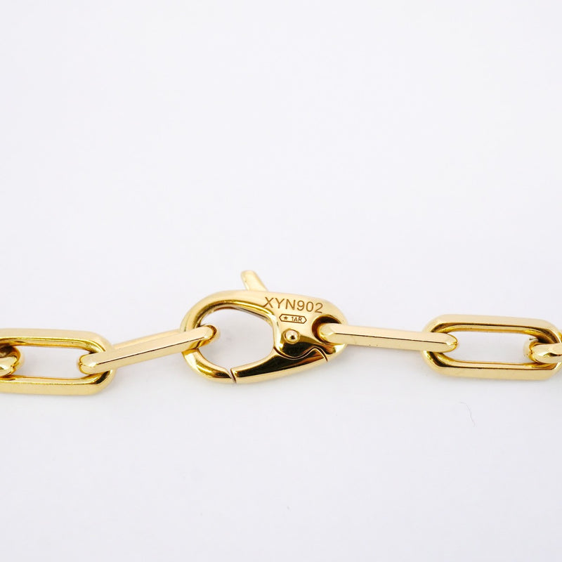【5jhb0781】カルティエ ネックレス サントスドゥカルティエ K18YG イエローゴールド【中古】メンズ レディース ユニセックス